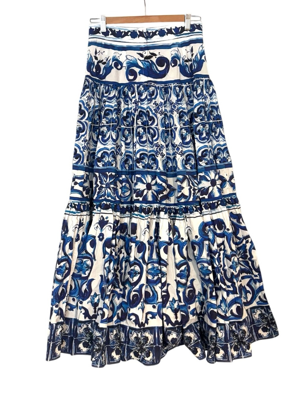 Dolce & Gabbana Maiolica Tiered Maxi Skirt - Picture 3 of 4